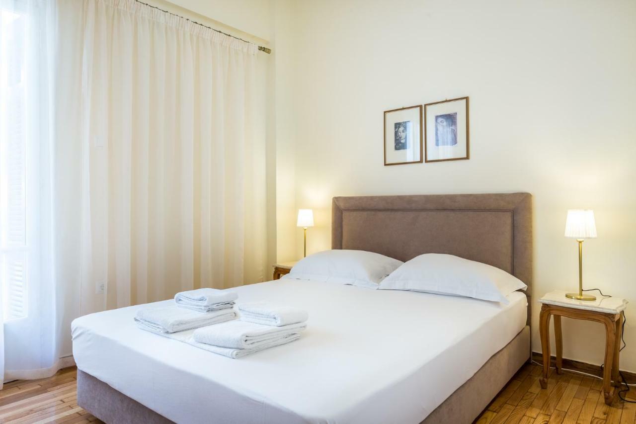 Chic Flat In Kolonaki Next To American Embassy Athen Exterior foto