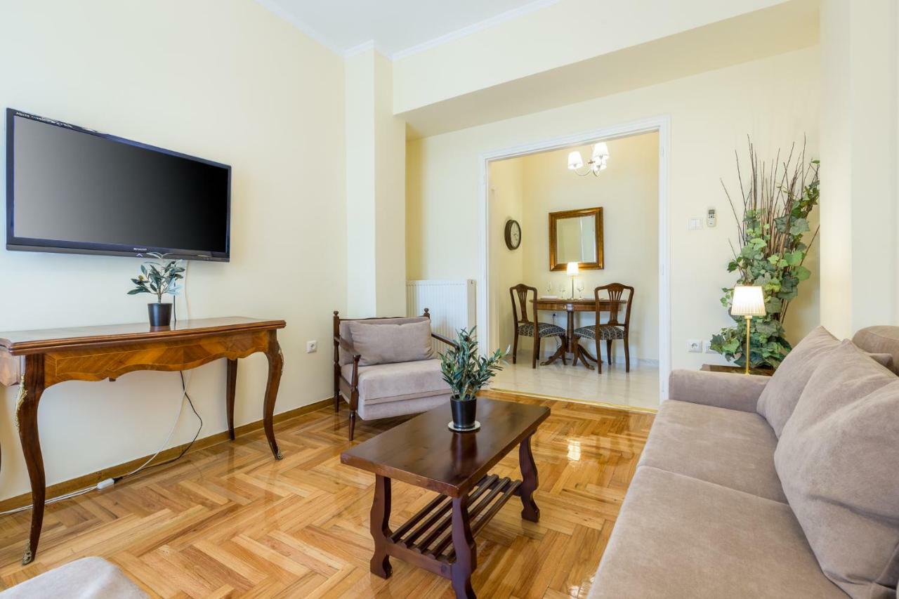 Chic Flat In Kolonaki Next To American Embassy Athen Exterior foto