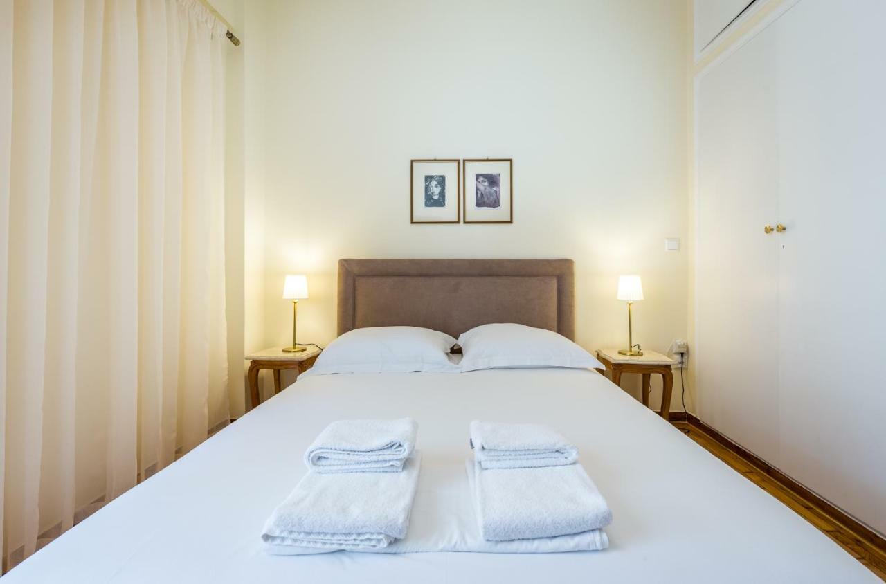 Chic Flat In Kolonaki Next To American Embassy Athen Exterior foto
